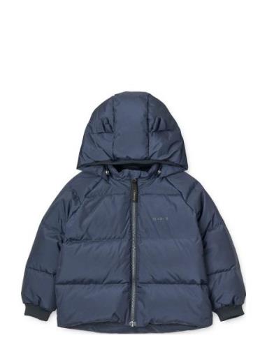 Polle Down Puffer Jacket Fôret Jakke Navy Liewood