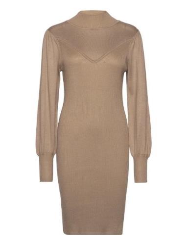 Fqtorfi-Dress Kort Kjole Beige FREE/QUENT