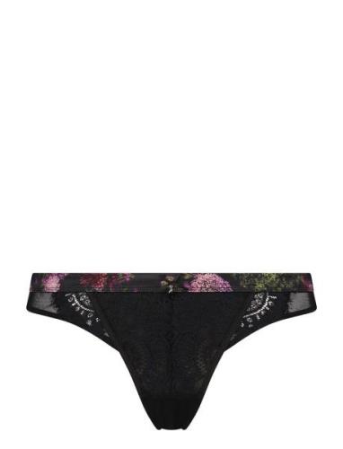 Amelie String R Stringtruse Undertøy Black Hunkemöller