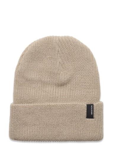 Heist Beanie Accessories Headwear Beanies Beige Brixton