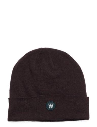 Vin Patch Beanie Accessories Headwear Beanies Black Double A By Wood W...