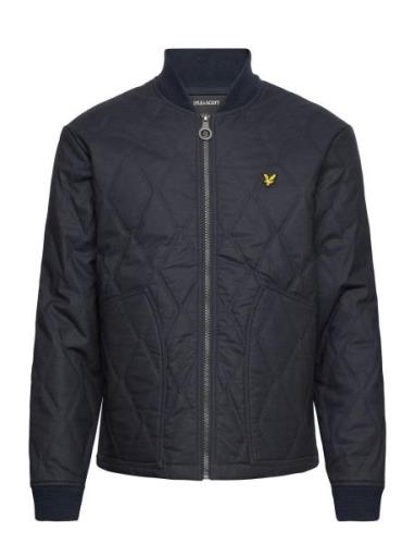 Quilt Jacket Vattert Jakke Navy Lyle & Scott