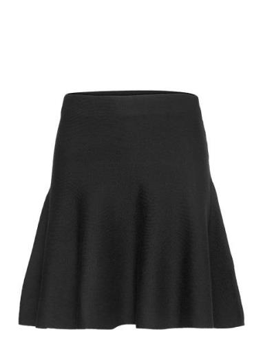 Triny Merino Skirt Kort Skjørt Black Ella&il