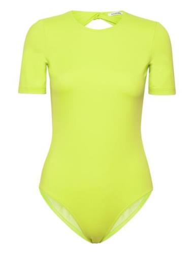 Whitney Bathing Suit Badedrakt Badetøy Green Wood Wood