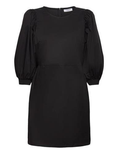 Mschlene Lana 3/4 Dress Kort Kjole Black MSCH Copenhagen