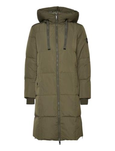 Mmnova Square Down Coat Fôret Kåpe Khaki Green MOS MOSH