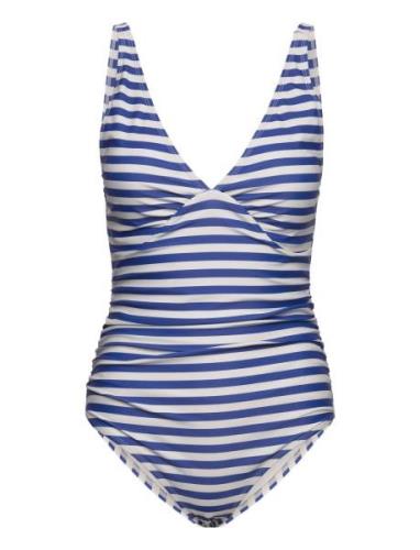 Swimsuit Badedrakt Badetøy Blue Rosemunde