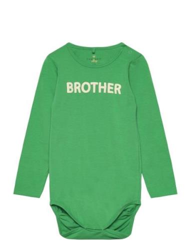 Tnsbrother L_S Body Bodies Long-sleeved Green The New