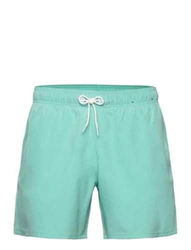 Hco. Guys Swim Badeshorts Green Hollister