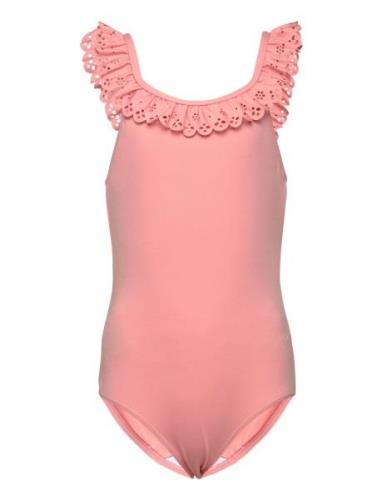 Swana Bathing Suit Badedrakt Badetøy Pink MarMar Copenhagen