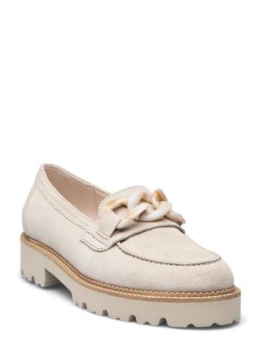 Loafer Mokasiner Lave Sko Cream Gabor