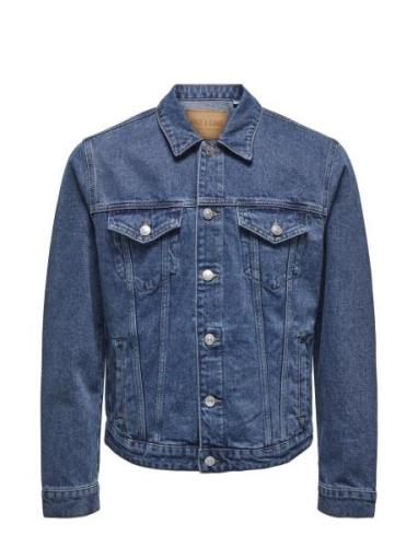 Onscoin Mbd 8016 Pim Dnm Jacket Vd Dongerijakke Denimjakke Blue ONLY &...