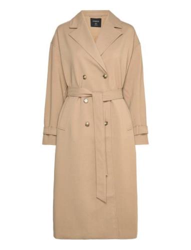 Trenchcoat Cornelia Trench Coat Kåpe Beige Lindex