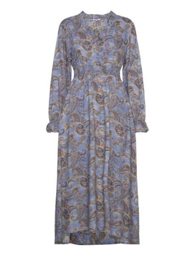 Decherie-Cw - Kjole Knelang Kjole Blue Claire Woman