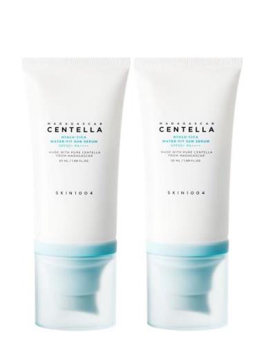 Madagascar Centella Hyalu-Cica Water-Fit Sun Serum Twin Pack Solkrem A...