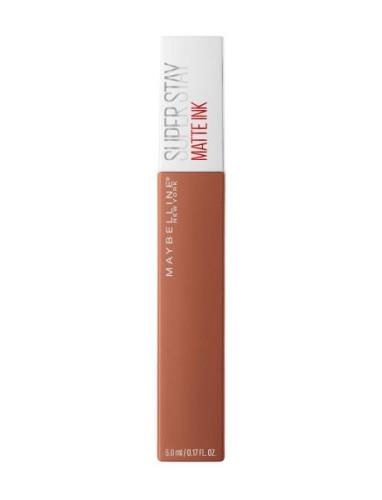 Maybelline New York Superstay Matte Ink 75 Fighter Leppestift Sminke R...