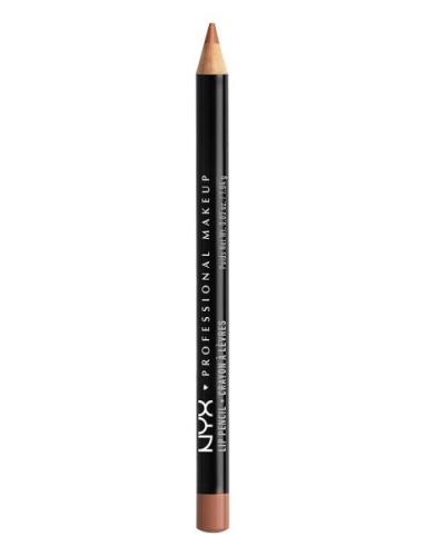 Slim Lip Pencil Soft Brown Lipliner Sminke Brown NYX Professional Make...