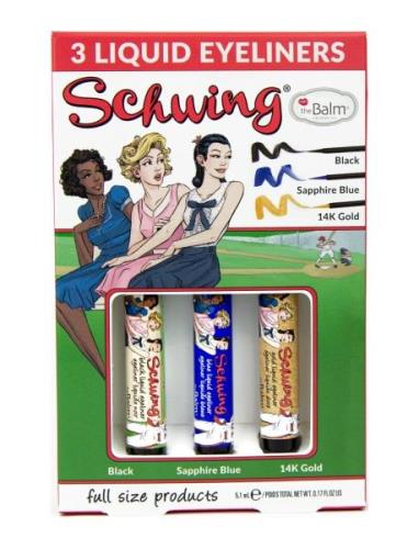 Schwing Holiday Trio Eyeliner Sminke Multi/patterned The Balm