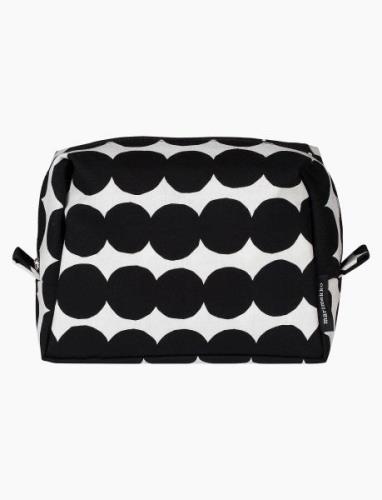 Vilja Räsymatto Cosmetic Bag Toalettveske Black Marimekko Home