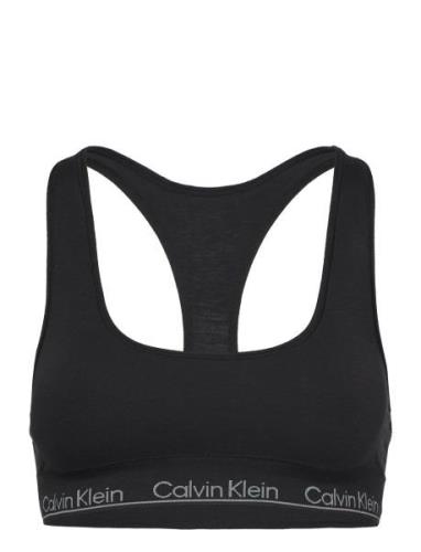 Unlined Bralette Lingerie Bras & Tops Soft Bras Bralette Black Calvin ...