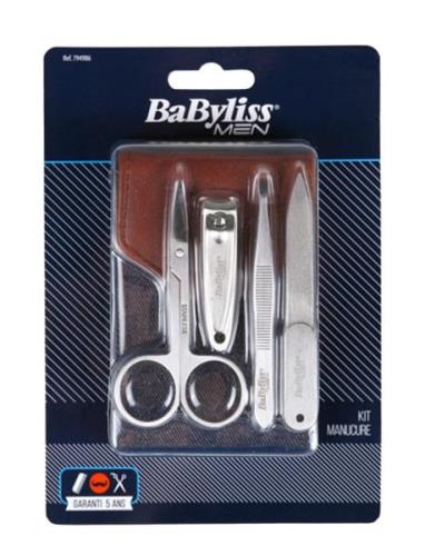 Bbfm Manicure Kit Neglepleie Silver Babyliss Paris