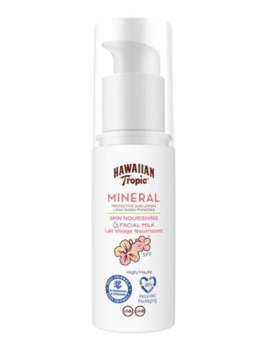 Mineral Sun Milk Face Spf30 50 Ml Solkrem Ansikt Nude Hawaiian Tropic