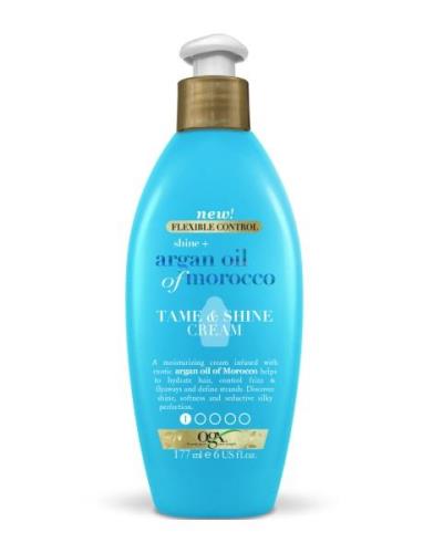 Argan Extra Strength Tame & Shine Cream 177 Ml Hårpleie Nude Ogx