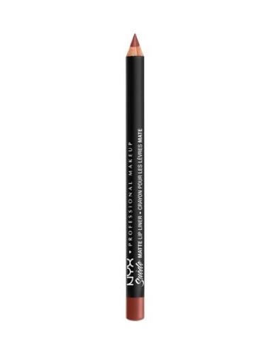 Suede Matte Lip Liner Lipliner Sminke Red NYX Professional Makeup