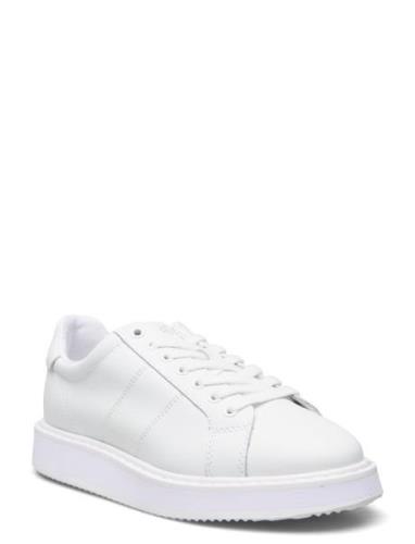 Angeline Iv Action Leather Sneaker Lave Sneakers White Lauren Ralph La...