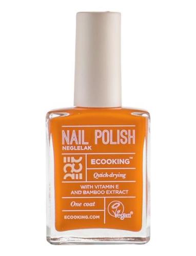 Nail Polish 14 - Orange Neglelakk Sminke Orange Ecooking