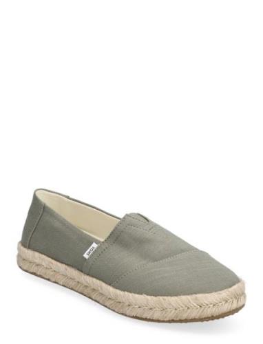 Alpargata Rope 2.0 Sandaler Espadrilles Lave Khaki Green TOMS