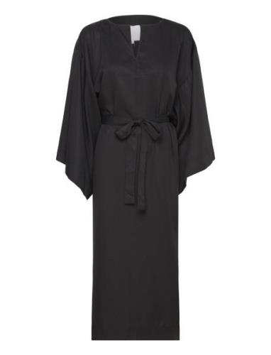 Tundra Nomad Kaftan Knelang Kjole Black Hálo