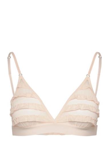 Uma Lingerie Bras & Tops Soft Bras Bralette Cream Love Stories