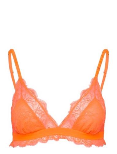 Love Lacy Lingerie Bras & Tops Soft Bras Bralette Orange Love Stories