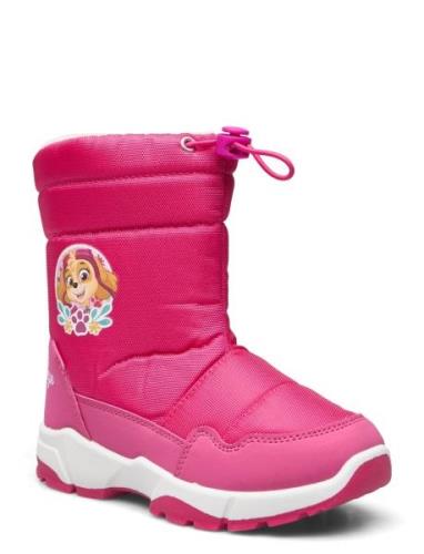 Pawpatrol Snowboot Vinterstøvletter Pull On Pink Paw Patrol