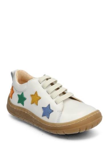 Shoes - Flat - With Lace Lave Sneakers White ANGULUS