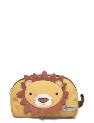 Happy Sammies Toilet Kit Lion Lester Tote Veske Yellow Samsonite