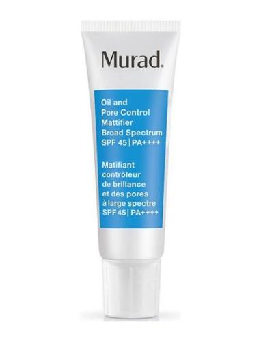 Oil-Control Mattifier Spf 45 Dagkrem Ansiktskrem Nude Murad