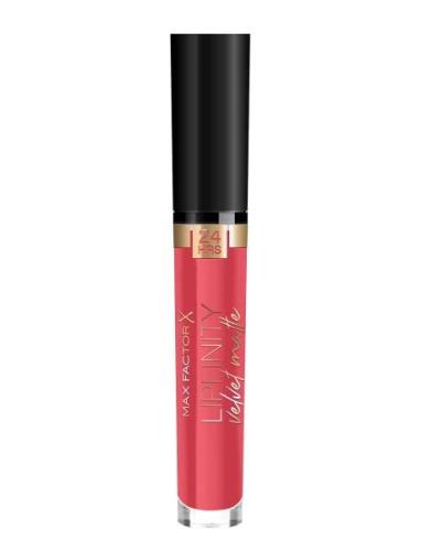 Lipfinity Velvet Matte 025 Red Luxury Lipgloss Sminke Red Max Factor