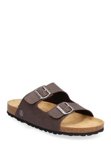 Charlie Flate Sandaler Brown Axelda