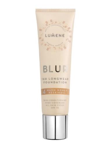 Blur 16H Longwear Spf15 Foundation 4 Warm H Y Foundation Sminke LUMENE