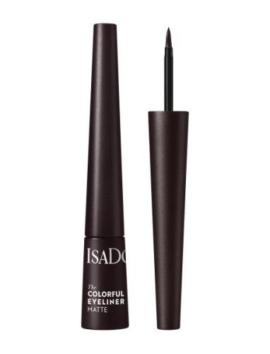 Colorful Eyeliner 12 Dark Brown 2,5 Ml Eyeliner Sminke Brown IsaDora