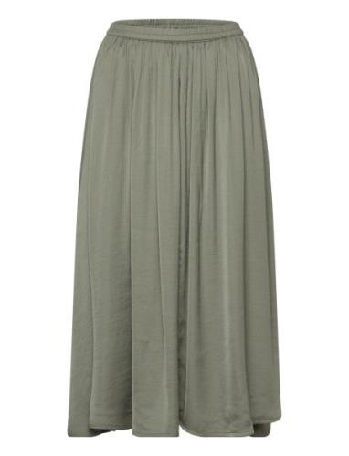 Mschnanella Maluca Skirt Knelangt Skjørt Green MSCH Copenhagen