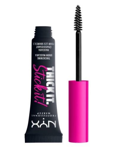 Nyx Professional Makeup Thick It. Stick It! Brow Mascara Øyebryn Black...