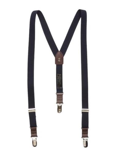 Adjustable Elastic Braces Belte Navy Mango