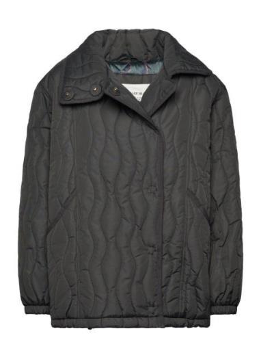 Jasmin Jacket Vattert Jakke Black ODD MOLLY