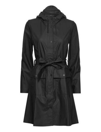 Curve Long Jacket W3 Outerwear Rainwear Rain Coats Black Rains