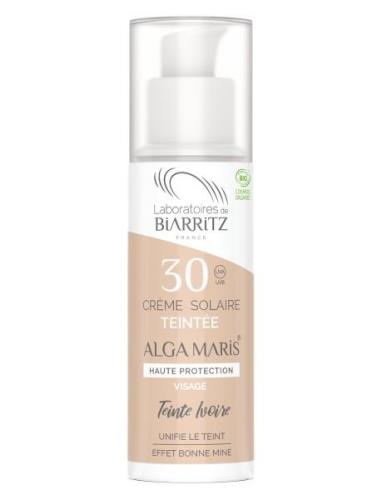 Laboratoires De Biarritz, Alga Maris Tinted Face Sunscreen Spf30 Ivory...