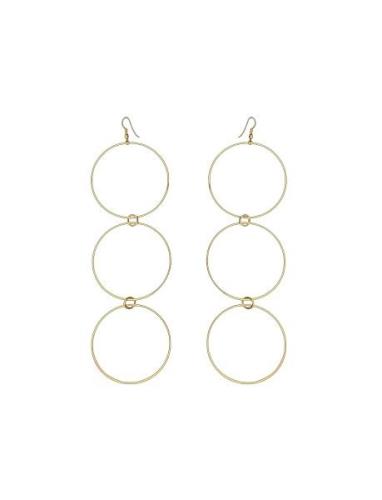 Maxi Leo Earrings Øredobber Smykker Gold Susmie's