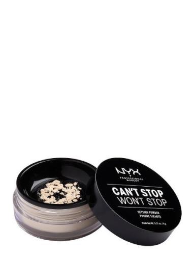 Can't Stop Won't Stop Setting Powder Ansiktspudder Sminke NYX Professi...